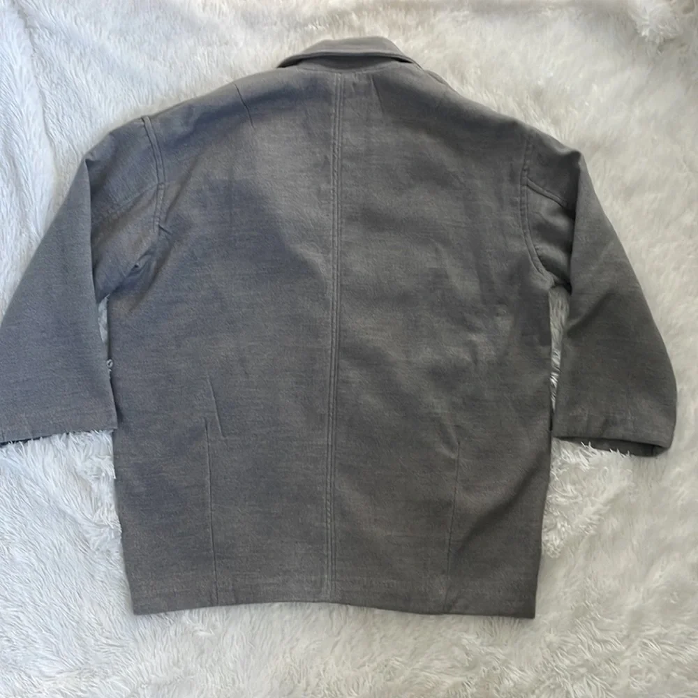 FREE PEOPLE Mari Solid Oversized Blazer Large - Picture 5 of 13